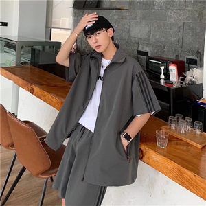 男潮流休闲套装宽松套装KT01P43图片