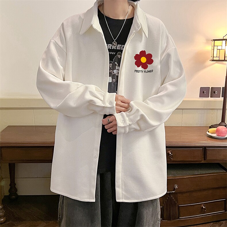 控58加厚加绒衬衫男大码长袖衬衣男外套HC79257-P38加绒款-P48,男装衬衫,电商A040