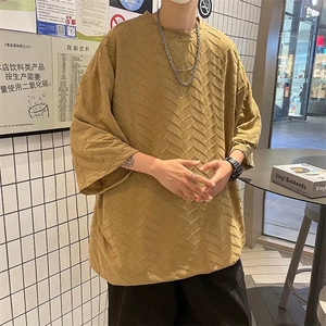短袖t恤男夏季新款潮牌ins宽松半袖体恤男装夏装上衣服T0833-P28图片