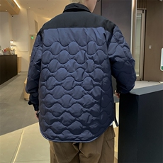 M115-P80美式重工口袋拼接棉衣外套，男装棉衣，星座1501-1