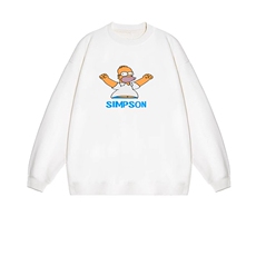 2025年秋季长袖通勤套头华棉双帽落肩圆领帽衫，女装卫衣/绒衫，花可