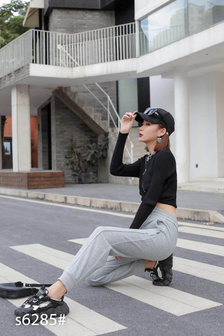 加绒卫裤，女装休闲裤，卡地莲