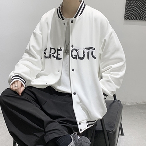 男装宽松休闲中性夹克外套上衣情侣款春装棒球服运动现货DM89-P60图片