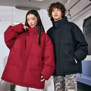 现货 抖音得物可供视频 冬季三防加厚羽绒棉衣外套面包棉服WM1266图片