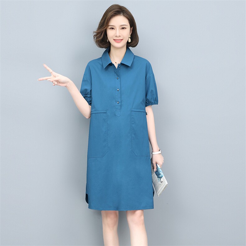 妈妈连衣裙夏装2023年新款洋气高贵遮肚显瘦时尚气质中年薄款,女装连衣裙,玛其路