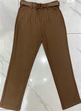 毛呢人字纹小脚裤，其它，袖洛哥弟