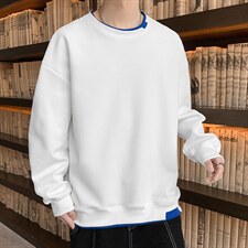 好质量！男士长袖t恤卫衣男秋季潮牌衣服学习潮流百搭W626，男装卫衣，星座815-2