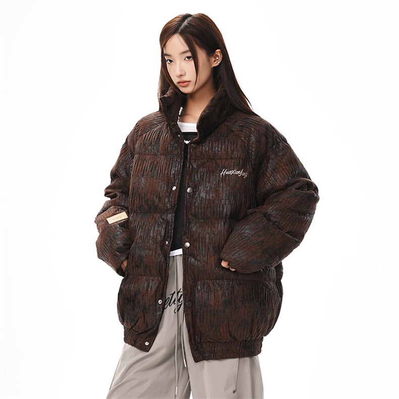 新款现货美式复古加厚棉衣潮款中性风225-2-Y211-P155-控198,男装棉衣,星座225-2
