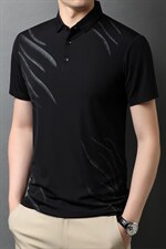 夏季新款男士翻领短袖t恤中年有领男装上衣服休闲POLO衫,男装T恤,电商B212（原钱塘6029）