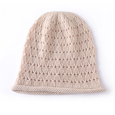 帽子新款冬季时尚保暖套头简约百搭针织帽，帽子，天宇悦翔羊绒