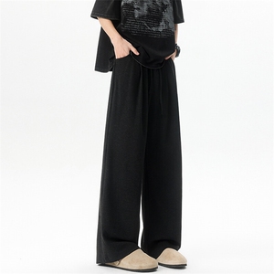 8XL-M特大码工装裤男纯色宽松裤卫裤休闲基础款K995P55图片