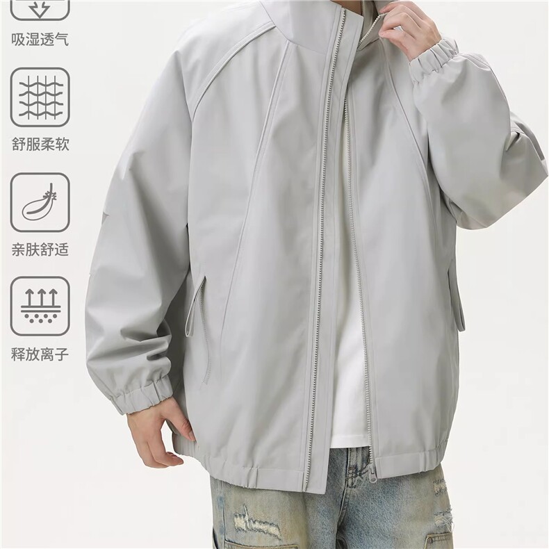 现货！JK760-特P35美式工装飞行夹克2026新款高街潮牌设计感外套,男装夹克,星座1811B
