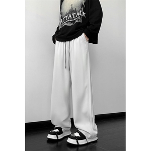 2025男女新款西裤休闲裤直筒长裤504-K190-P55控78(加绒P65控89)图片
