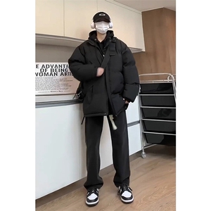 现货高品质美式高街冬季重磅三防加厚羽绒棉衣厚外套面包棉服,男装棉衣,电商A486