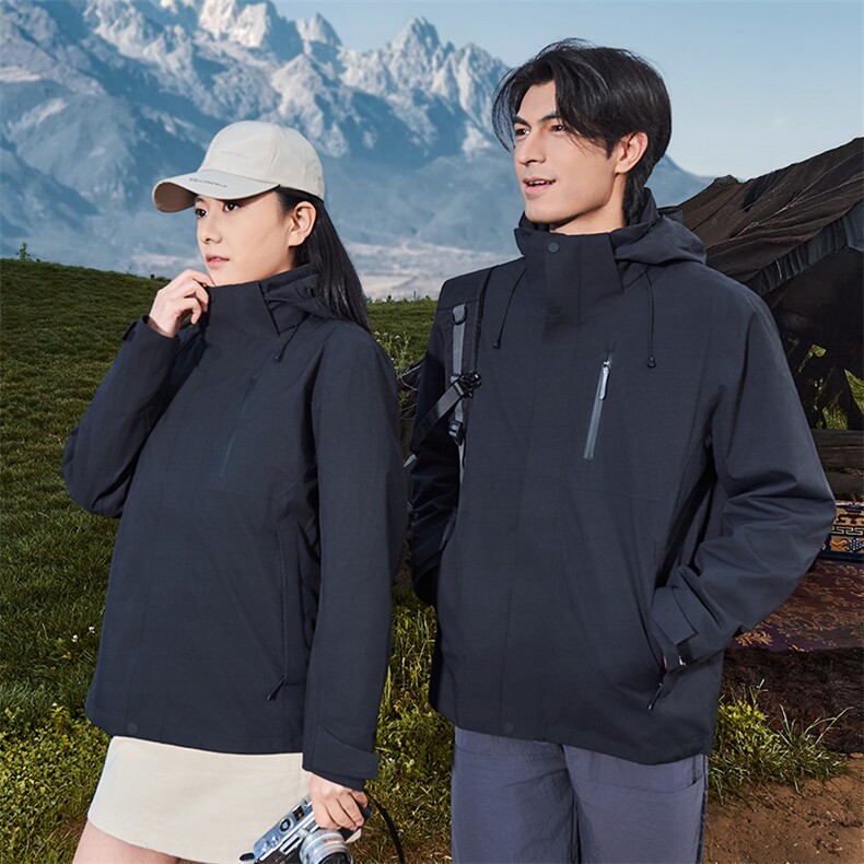 潮牌时尚户外运动三合一冲锋衣外套，女装短外套，星座210-5(原414-2)