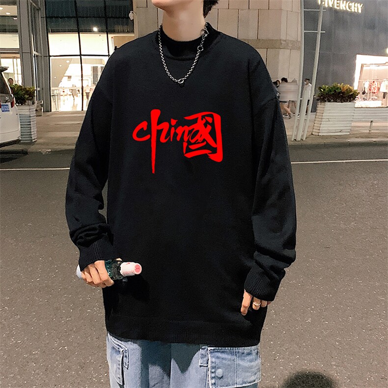 M18199-P45加绒款-P65半高领毛衣男士大码针织衫男毛线衣男,男装针织衫/毛衣,电商A040