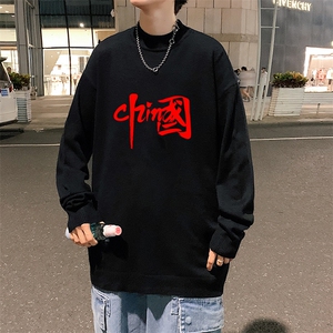 M18199-P45 加绒款-P65半高领毛衣男士大码针织衫男毛线衣男图片