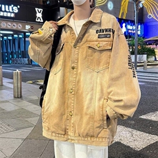 秋季新款美式复古夹克水洗外套BJ2225P78，男装夹克，星座1116-2