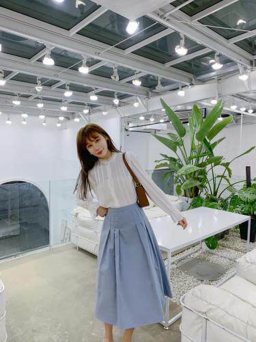 日韩甜美风小衫，女装，麦筱萌