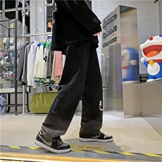 牛仔裤男宽松拖地牛仔裤NC1828P42，男装牛仔裤，星座1116-2