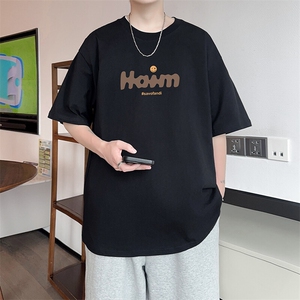 特批P20新款纯棉印花短袖t恤男夏季青少年初中高生帅气半袖TX521图片