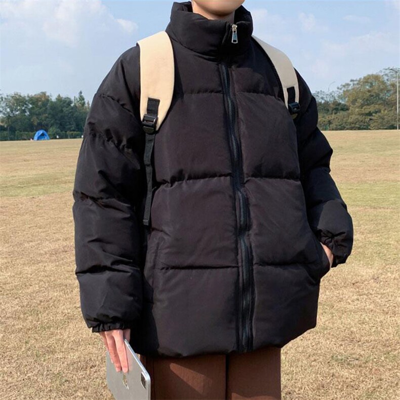 现货高品质美式高街冬季重磅三防羽绒棉衣男女加厚外套棉服冬图片