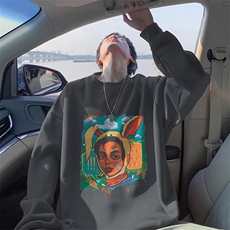 抖音得物供货可提供视频2024秋冬新款重磅美式卫衣DY5730，男装卫衣，电商A486