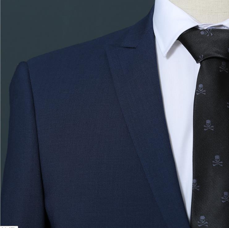 男士休闲小西服套装春秋结婚新郎礼服伴郎装修身款韩版西服两件套,男装西服套装,星座1607
