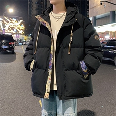 XZ102B-1潮风外套男女同款新款棉衣XZ102B-1-M6632P125，男装棉衣，星座102B-1