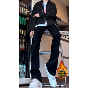 B221美式微喇弹力加厚加绒牛仔裤LK24222-特P30控59 加绒P40 控79图片