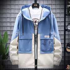 外套男2021新款春秋季韩版潮流青少年百搭薄款夹克JK154-P60，男装夹克，星座1206（原A206）