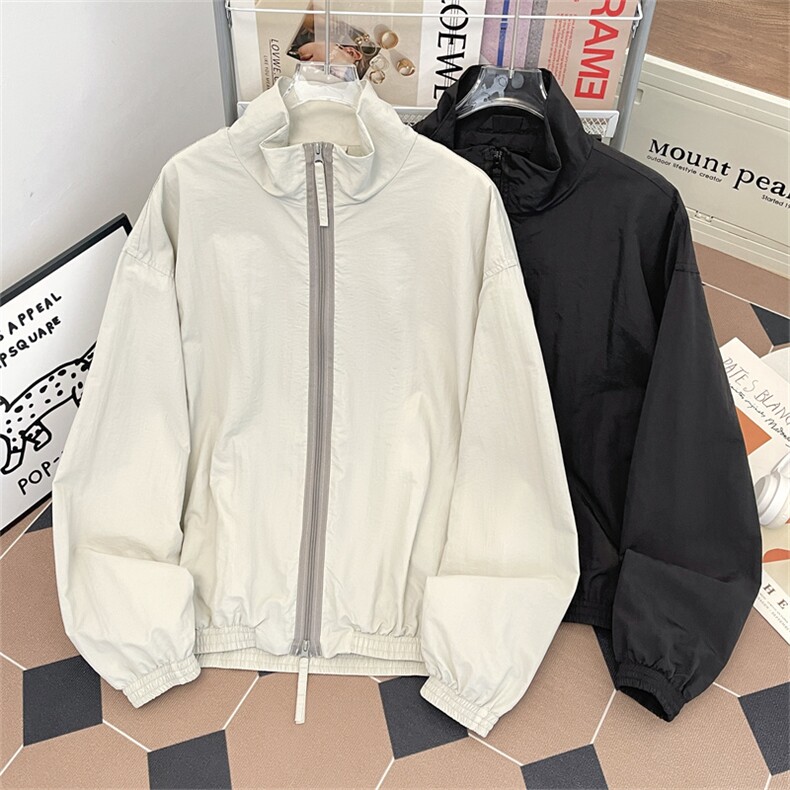 飞行员夹克男潮牌街头宽松百搭bf休闲情侣棒球服防水JK216P65,男装夹克,星座1013-1