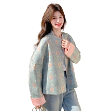 风外套622-P175-K288定制面料款，女装短外套，2C275