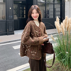 2025年冬季新款羊羔毛外套2560款P195-K288，女装羊羔毛/颗粒绒，浙宝301