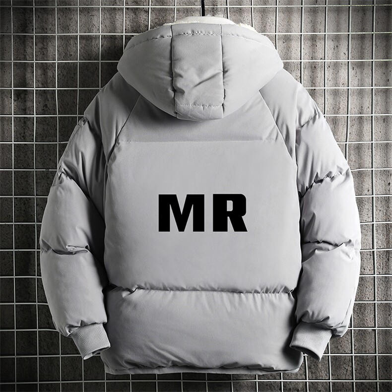 加厚加绒连帽衣男大码服男面包服男MY16253-P100网格挂拍,男装棉衣,电商A040A