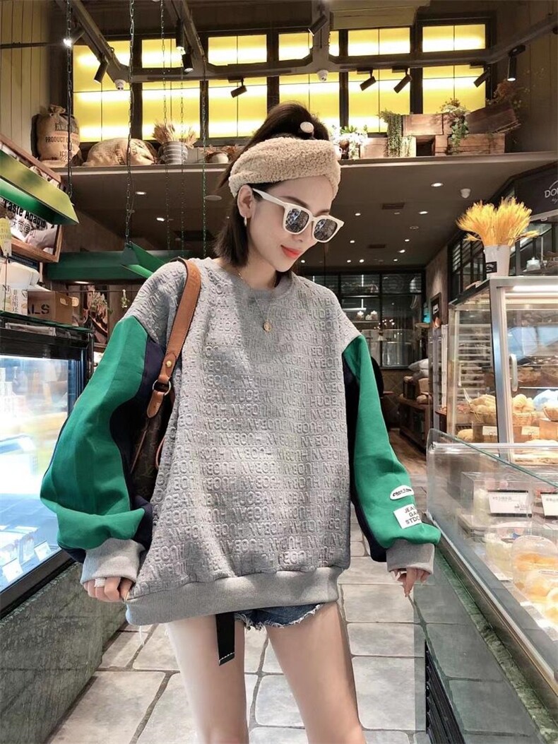 韩系卫衣，女装卫衣/绒衫，一杭