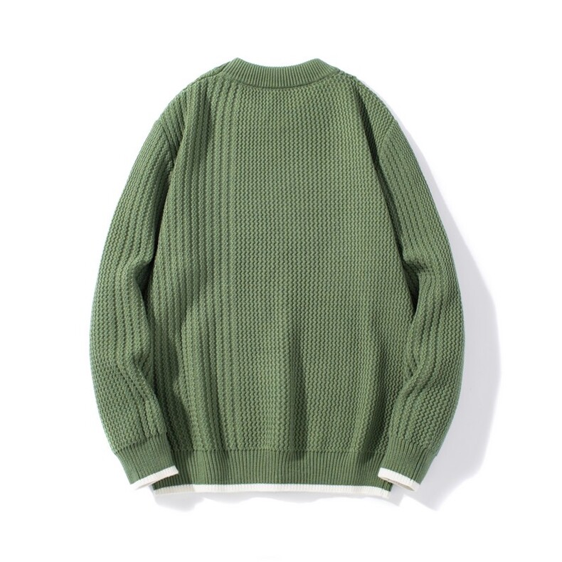 男秋冬季潮流宽松慵懒风麻花毛线衣服男打底针织衫MY9827P70,男装针织衫/毛衣,星座914