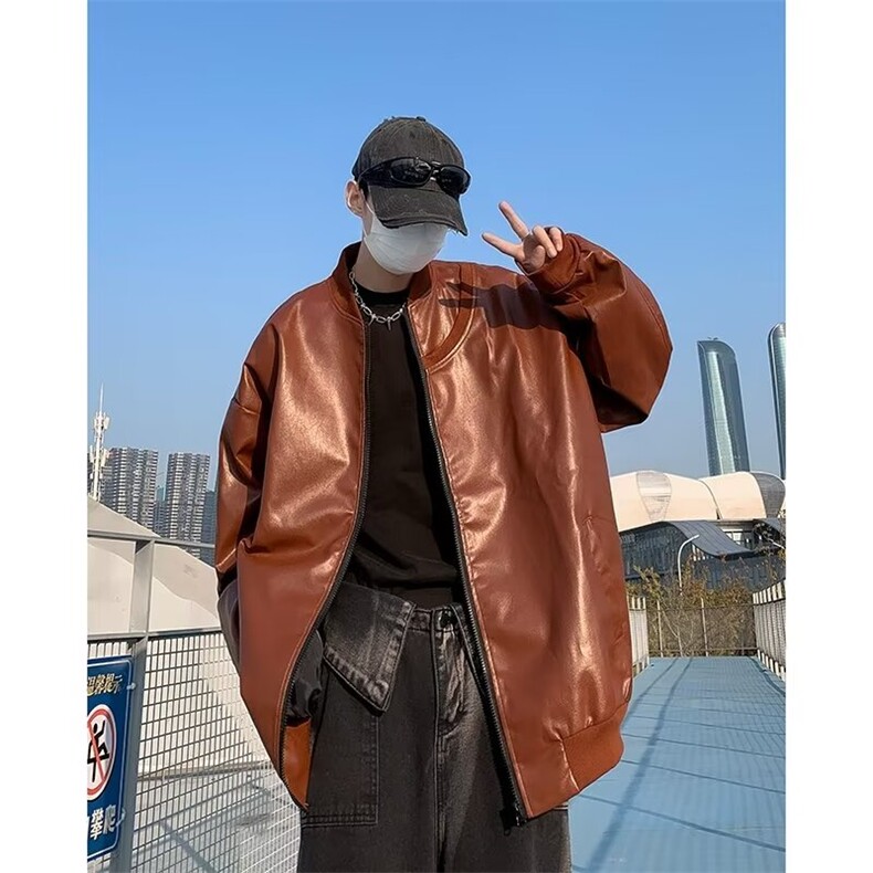 美式秋冬季新款凯美拉皮外套JW155P70,男装夹克,星座1116-2