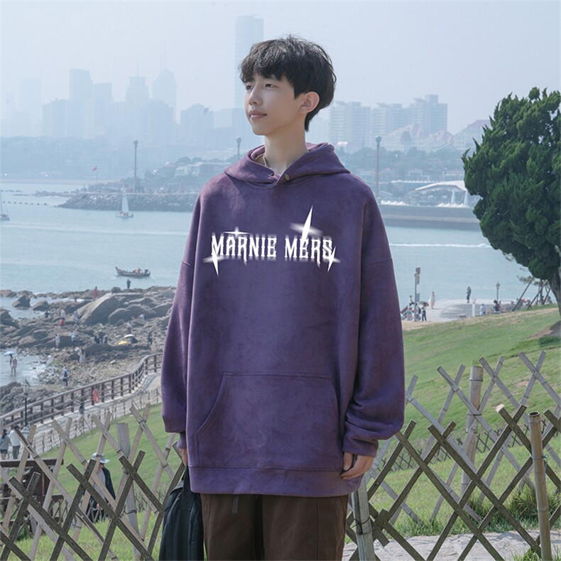 2025秋季新款wljp-6523卫衣连帽麂皮绒 特p45  控79图片