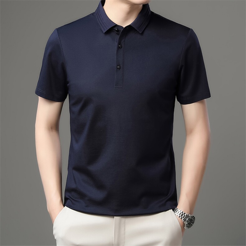 AC25171钱塘2020-3夏季男士精品短袖翻领休闲T恤精品P53,男装T恤,钱塘207-3