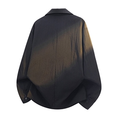 得物二开复古高级感西服外套男秋季潮流小众休闲衬衫JK1248-P70，男装西服，星座1103-3