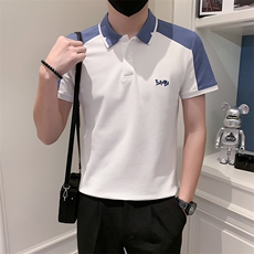 2023男夏季小伙简约休闲POLO衫男刺绣保罗衫301A-1/PL63/P50，男装Polo衫，星座301A-1