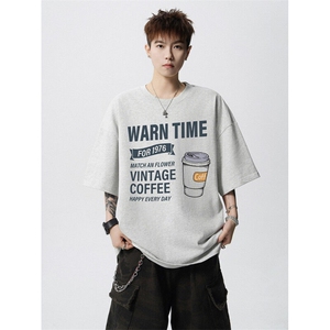 240g美式重磅短袖T恤 FSDX272 M-5XL 特批25无差价控48,男装T恤,电商B219B