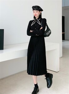 兔子领连衣裙图片