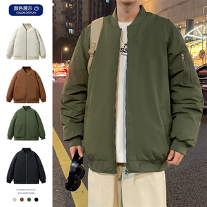 棒球服外套男女棉服美式潮牌复古高级感男装宽松飞行员M0822-P98图片