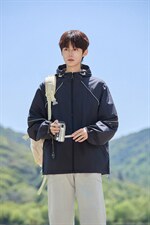 UPF50+有报告凉感轻薄透气宽松大码潮流防晒服DQC658-P48，男装防晒衣，电商B306