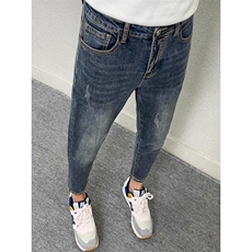 1506-1/KFT12601/P502026新款高端黑色休闲牛仔裤男士长裤子百搭，男装牛仔裤，星座1506-1