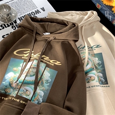 直播现货供应2025春款华棉连帽卫衣WY95-P38特价，男装卫衣，电商A158