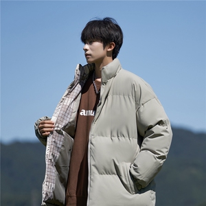 抖音得物美式潮流高品质格子三防加厚羽绒棉衣外套棉服MY5555-P68图片