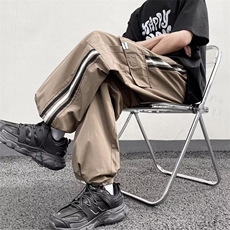 微弹潮男夏季长裤宽松型原宿时尚潮牌哈伦裤休闲裤青春流行潮流，男装休闲裤，星座716-3